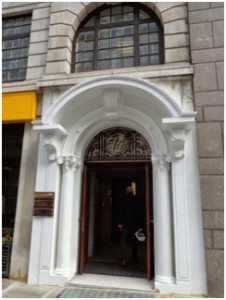 74 Coleman Street, London - surgery premises of William Edenborough